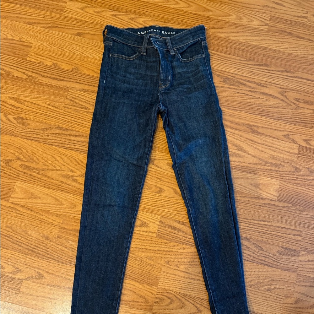 American Eagle size 2 long skinny jeans
